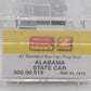 Micro-Trains 50200515 Z Scale Alabama 40' Standard Plug Door Box Car #1819 EX/Box