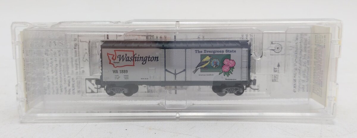 Micro-Trains 50200502 Z Washington State 40' Standard Plug Door Boxcar #1889 LN/Box