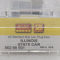 MicroTrains 50200501 Z Scale Illinois 40' Standard Plug Door Boxcar #1818 EX/Box