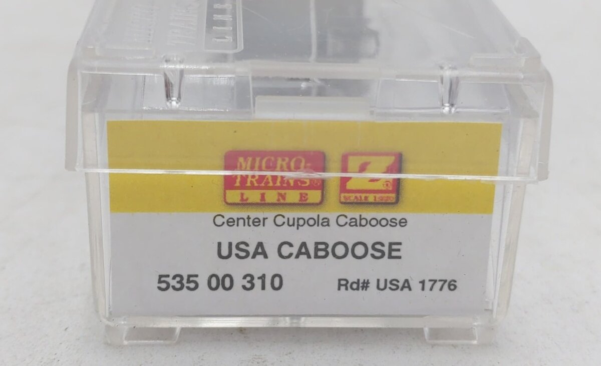 Micro-Trains 53500310 Z Scale USA Center Cupola Caboose #1776 LN/Box