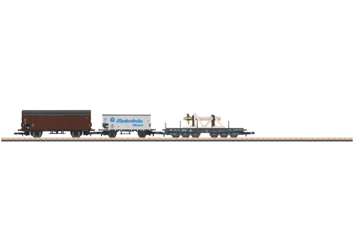 Marklin 86582 Z Ship's Equipment Freight Car Set (Set of 3)