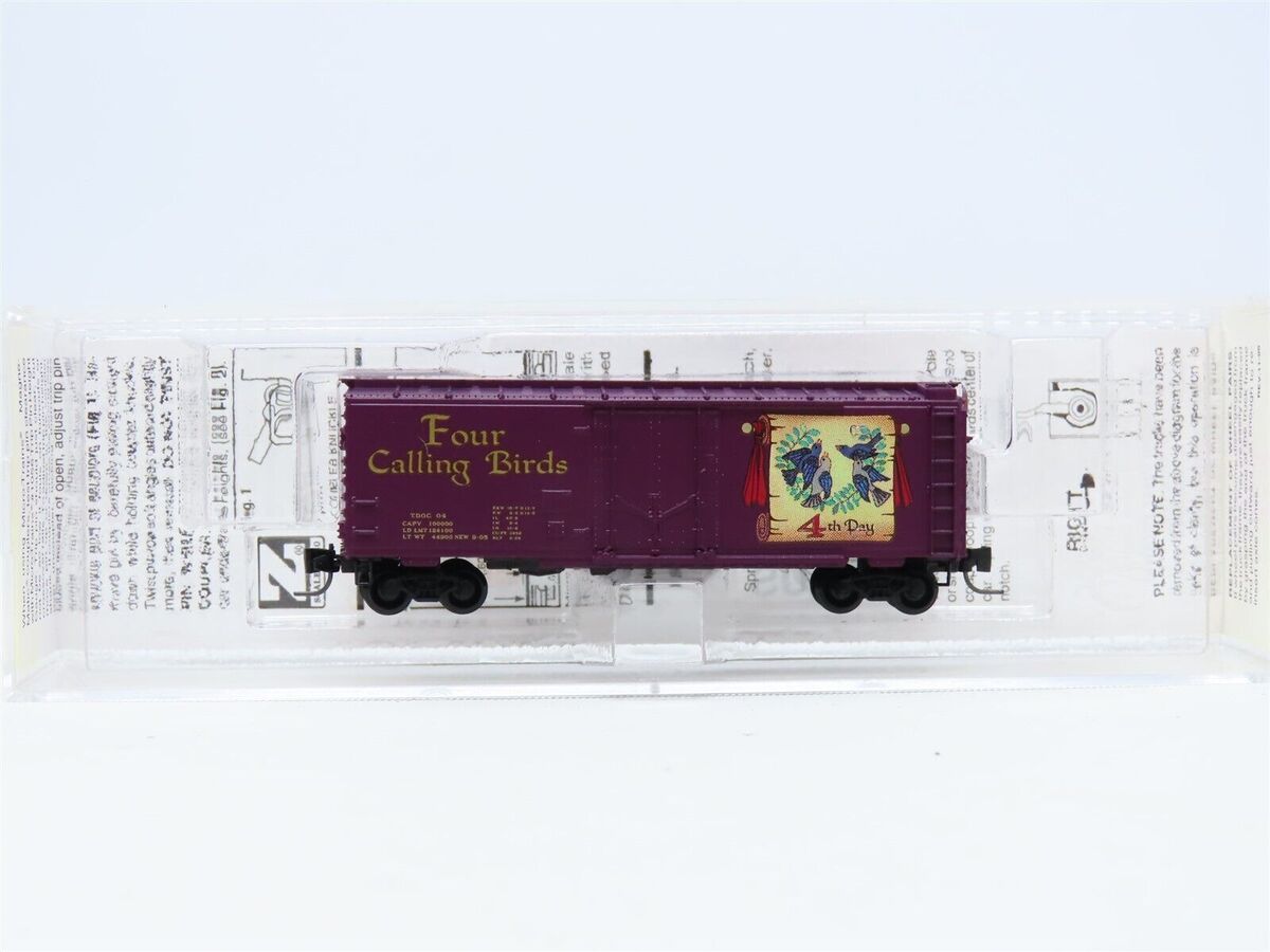 Micro-Trains 50200341 Z Scale Twelve Days of Christmas "Four Calling Birds