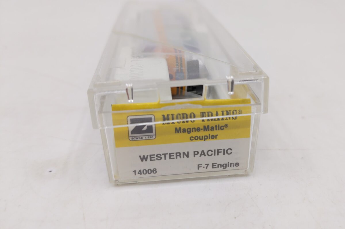 Micro-Trains 98001060 Z Western Pacific F-7 Diesel Locomotive LN/Box