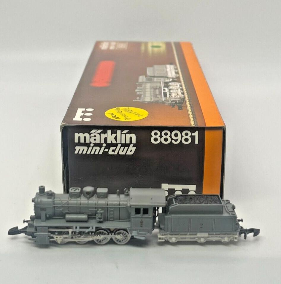 Marklin 88981 Z Prussian KPEV Class 0-8-0 Steam Locomotive & Tender LN/Box