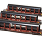 Marklin 82599 Z German Railroad DB AG Type Snps 719 Double Stake Car (Set of 3)