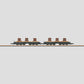 Marklin 82356 Z German Federal Railroad DB Heavy Duty Flat Car Set (Set of 2)