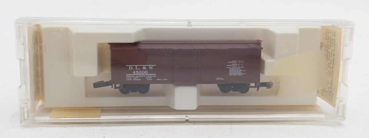 Micro-Trains 13906 Z Scale DL&W 40' Single Door Boxcar #45000 LN/Box