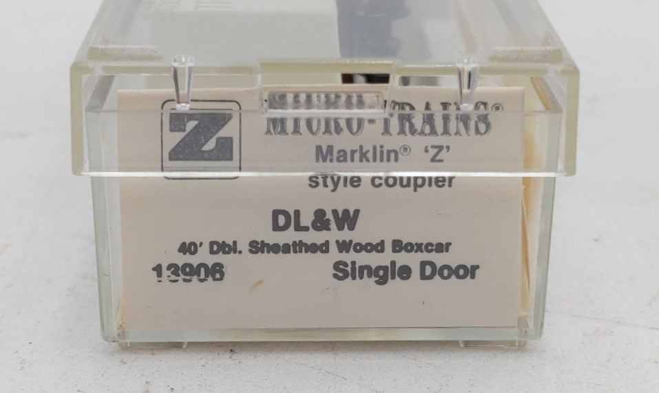 Micro-Trains 13906 Z Scale DL&W 40' Single Door Boxcar #45000 LN/Box
