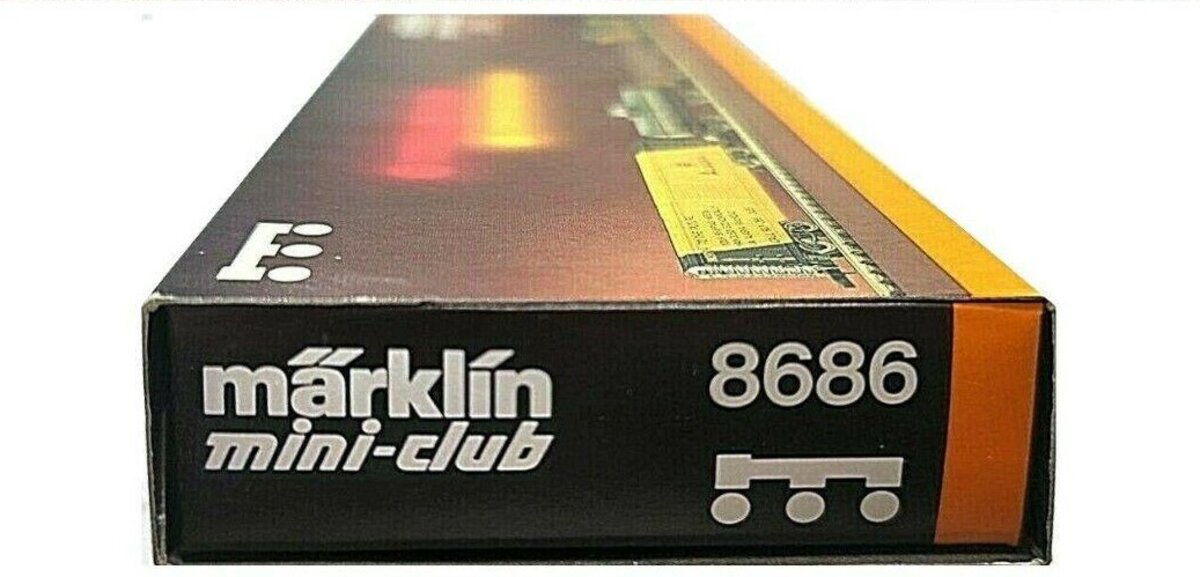 Marklin 8686 Z Alaska Railroad Freight Car Set NIB