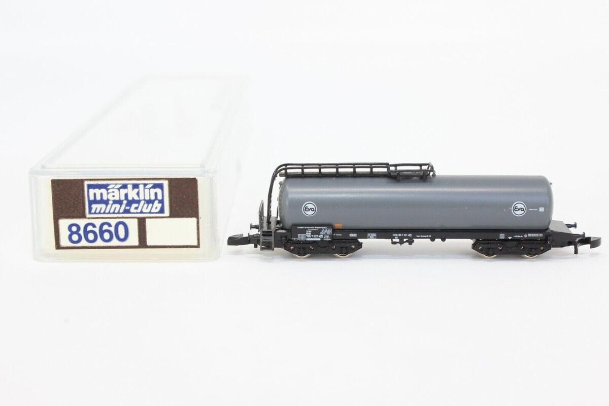 Marklin 8660 Z Scale Eva 4-Axle Tank Car LN/Box