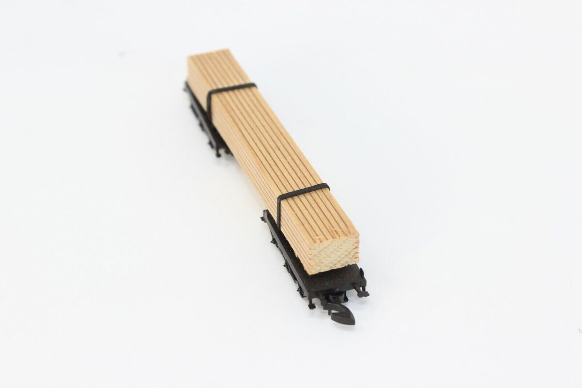 Marklin 8619 Z Scale Flatcar with Lumber Load LN/Box