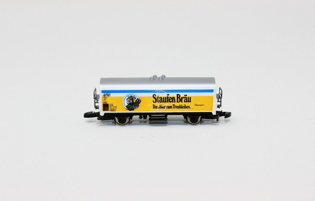 Marklin 8647 Z Scale Staufen Brau Beer Reefer Freight Car LN/Box