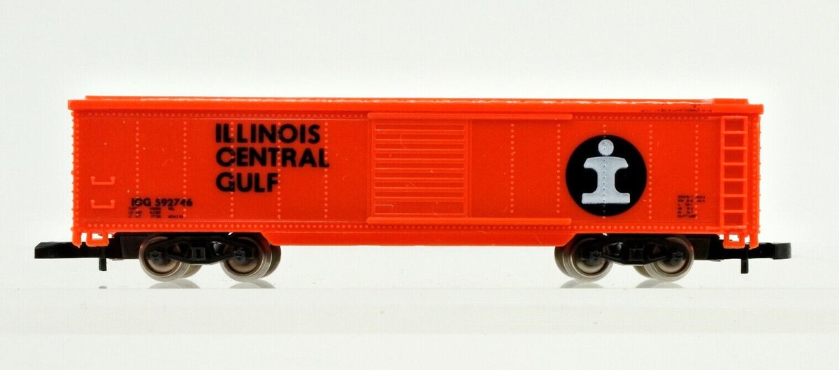 Marklin 8681 Z Scale Illinois Central Gulf Boxcar #592746 LN/Box