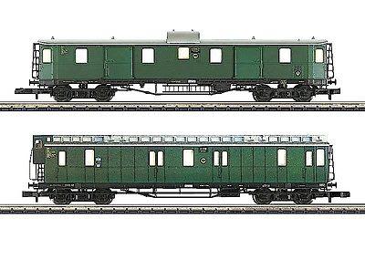Marklin 87580 Z Scale DRG Prussian 2 Car Set NIB