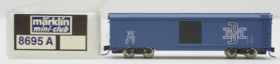 Marklin 8695A Z Boston & Maine Boxcar #77972 LN/Box