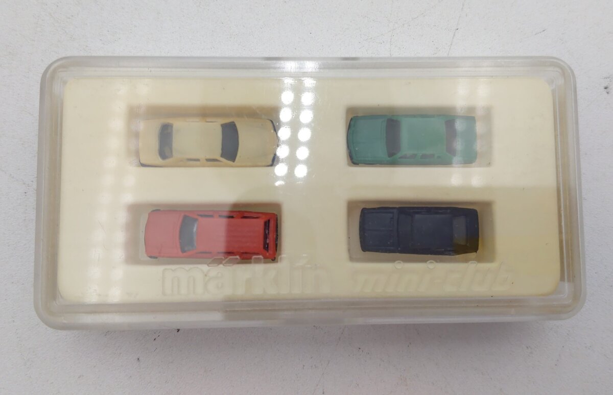 Marklin 8952 Z Scale Automobile Colors May Vary (Set of 4)