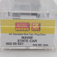 Micro-Trains 50200521 Z Maine State Car 40' Plug Door Box Car #1820