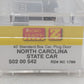 Micro-Trains 50200542 Z North Carolina 40' Standard Plug-Door Box Car #1789 EX/Box