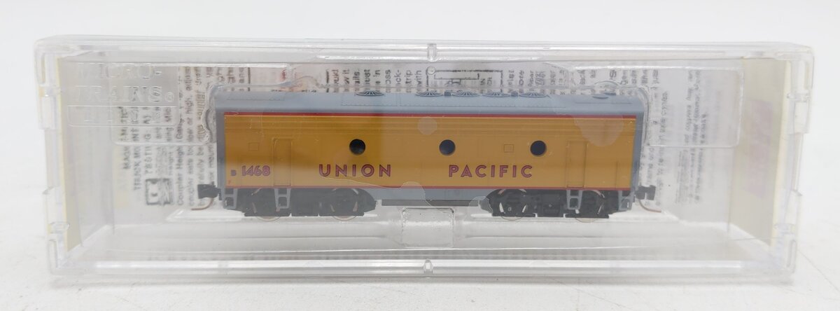 Micro-Trains 98012010 Z Union Pacific EMD F7B Unpowered Diesel Locomotive #1468B