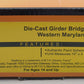 MTH 30-12010 O Western Maryland Girder Bridge #314