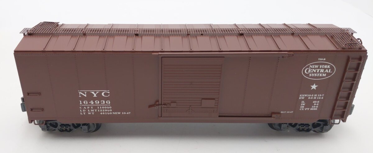 K-Line K761-17585 O Gauge NYC Boxcar #164936 LN/Box
