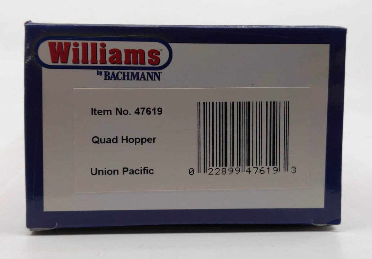 Williams 47619 O Union Pacific Quad Hopper #44658