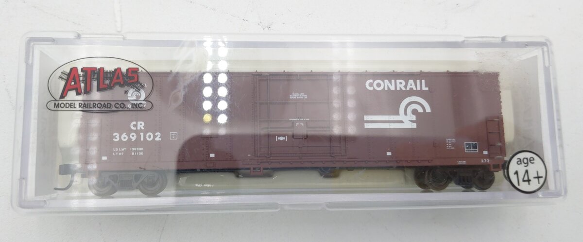 Atlas 30053 N Scale Conrail FGE 50' Boxcar #369102