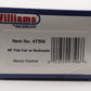Williams 47506 O Gauge Illinois Central 40' Flat Car w/ Bulheads #910164