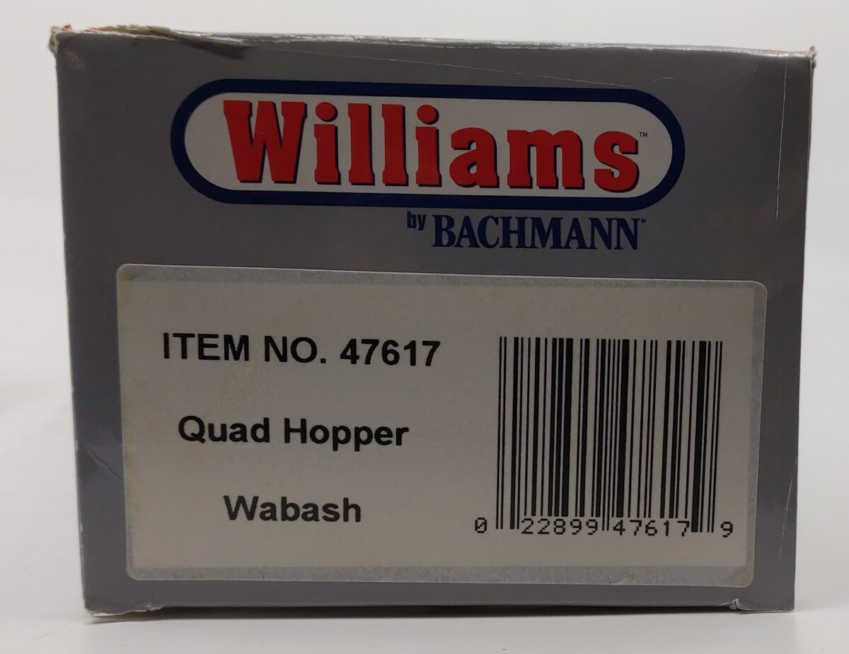 Williams 47617 O Gauge Wabash Quad Hopper #39152