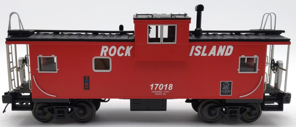 MTH 20-91341 Rock Island Extended Vision Caboose #10718