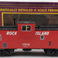 MTH 20-91341 Rock Island Extended Vision Caboose #10718