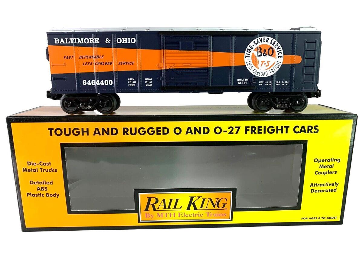 MTH 30-74033 O Gauge Baltimore & Ohio Box Car LN/Box