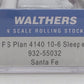 Walthers 932-55032 N Scale Santa Fe F-S Plan 4140 10-6 Sleeper Passenger Car LN/Box