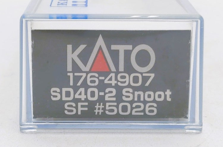 Kato 176-4907 N Santa Fe SD40-2 Diesel Locomotive #5026
