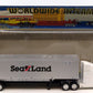 MDK, Inc. Worldwide Intermodal 86003 O 1:48 Sea Land Die Cast Tractor & Trailer EX/Box