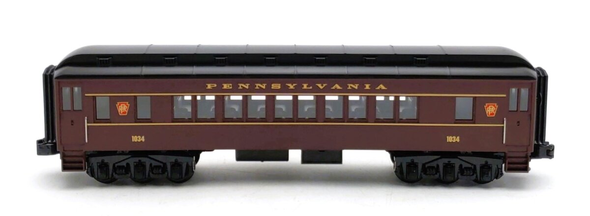 MTH 30-6237 O Gauge Pennsylvania Madison Coach Car #1034 LN/Box