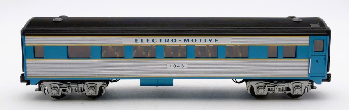 MTH 30-6117 EMD O-27 Streamlined Passenger Coach Car #1043 LN/Box