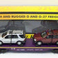 MTH 30-76056 O Atlantic Coast Line Flatcar w/2 1997 Mercedes-Benz Cars #110902 NIB