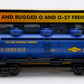 MTH 30-7363 O Gauge Dow Chemical 3-Dome Tank Car #3018 LN/Box