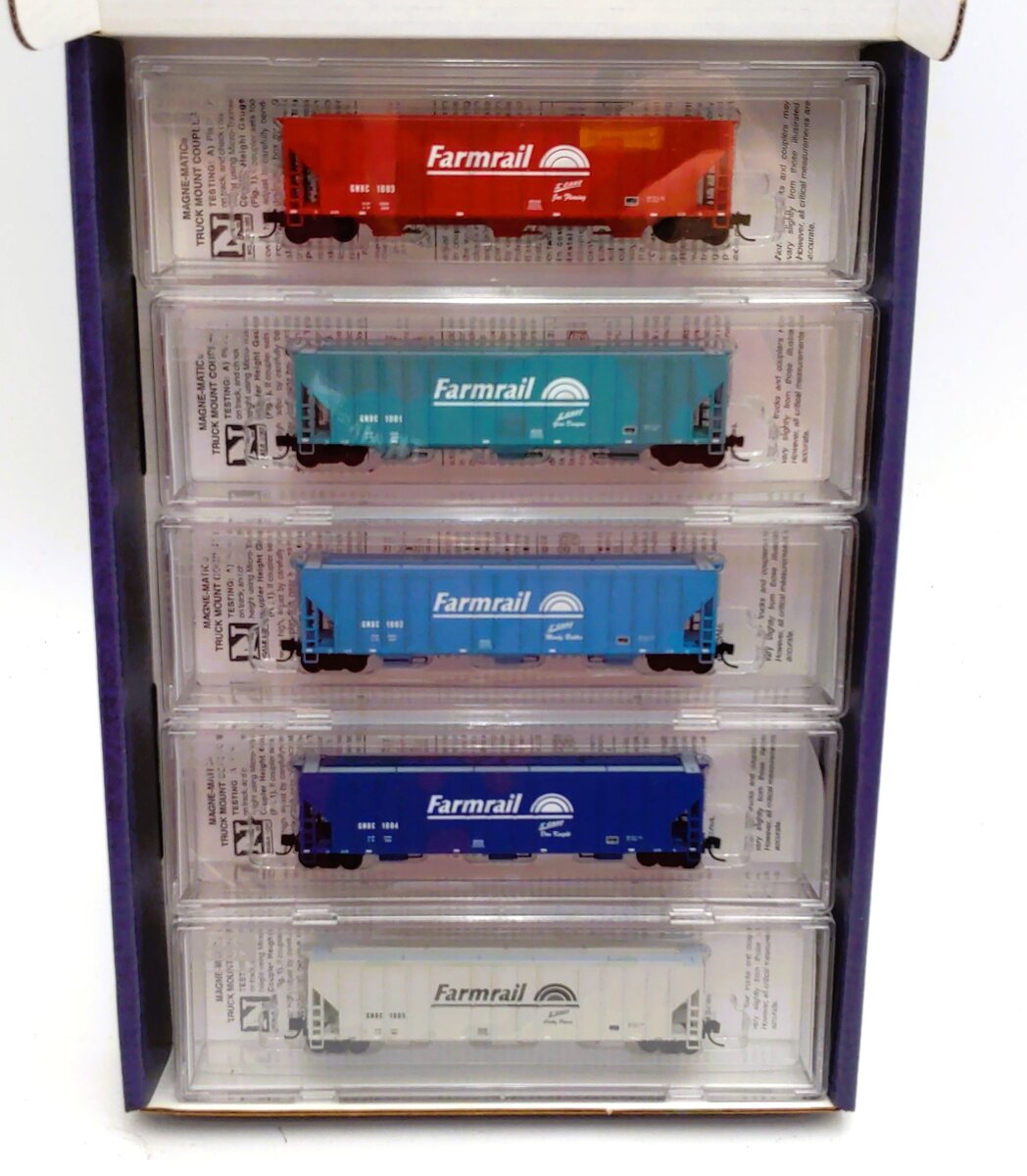 Micro-Trains 99302140 N Scale Farmrail Hopper (Pack of 5) NIB