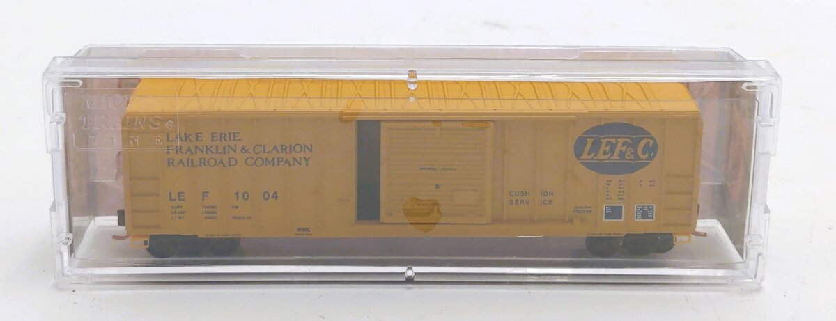 Micro-Trains 02500950 N LEF 50' Single Door Rib Side Boxcar #1004