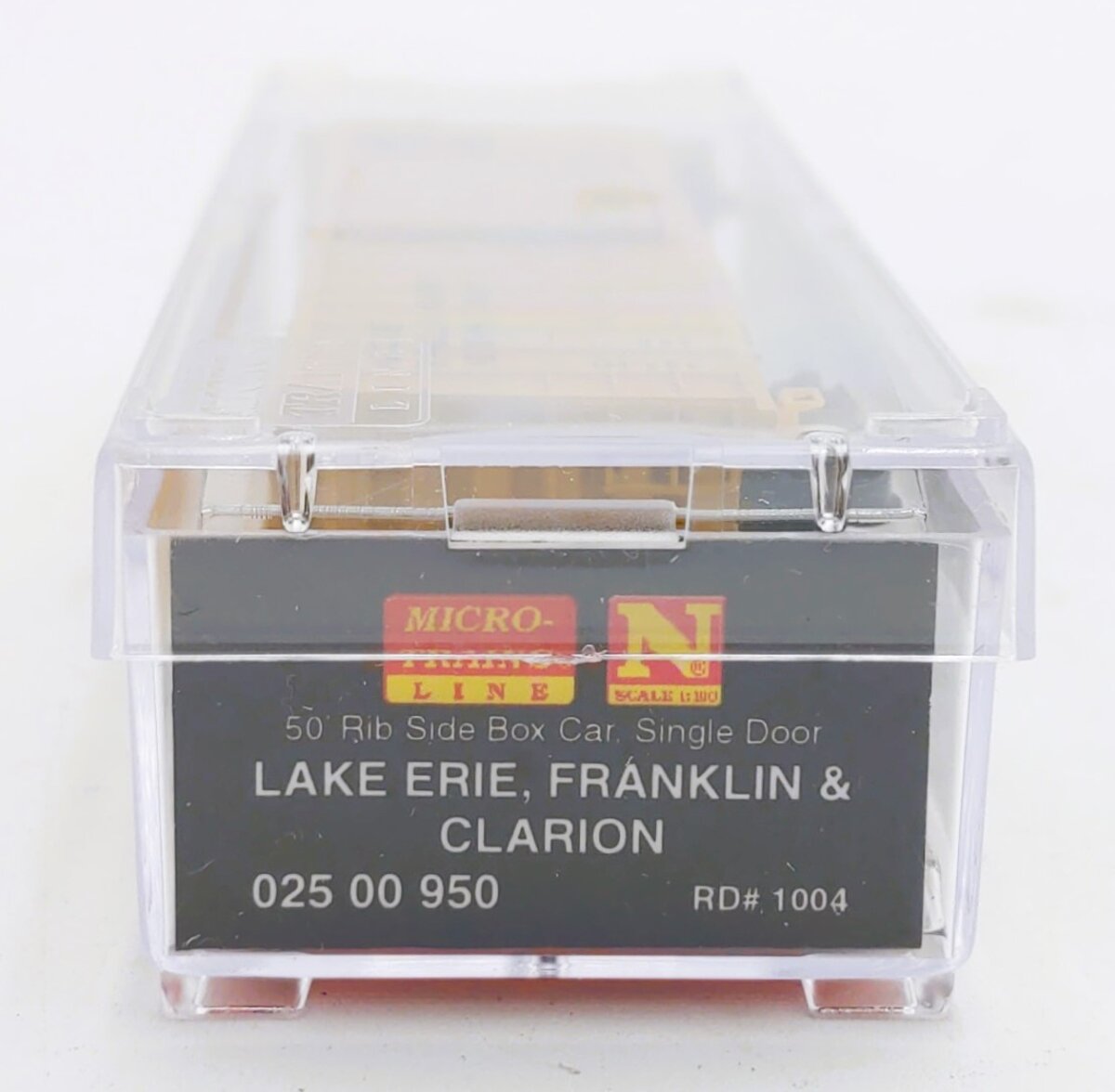 Micro-Trains 02500950 N LEF 50' Single Door Rib Side Boxcar #1004