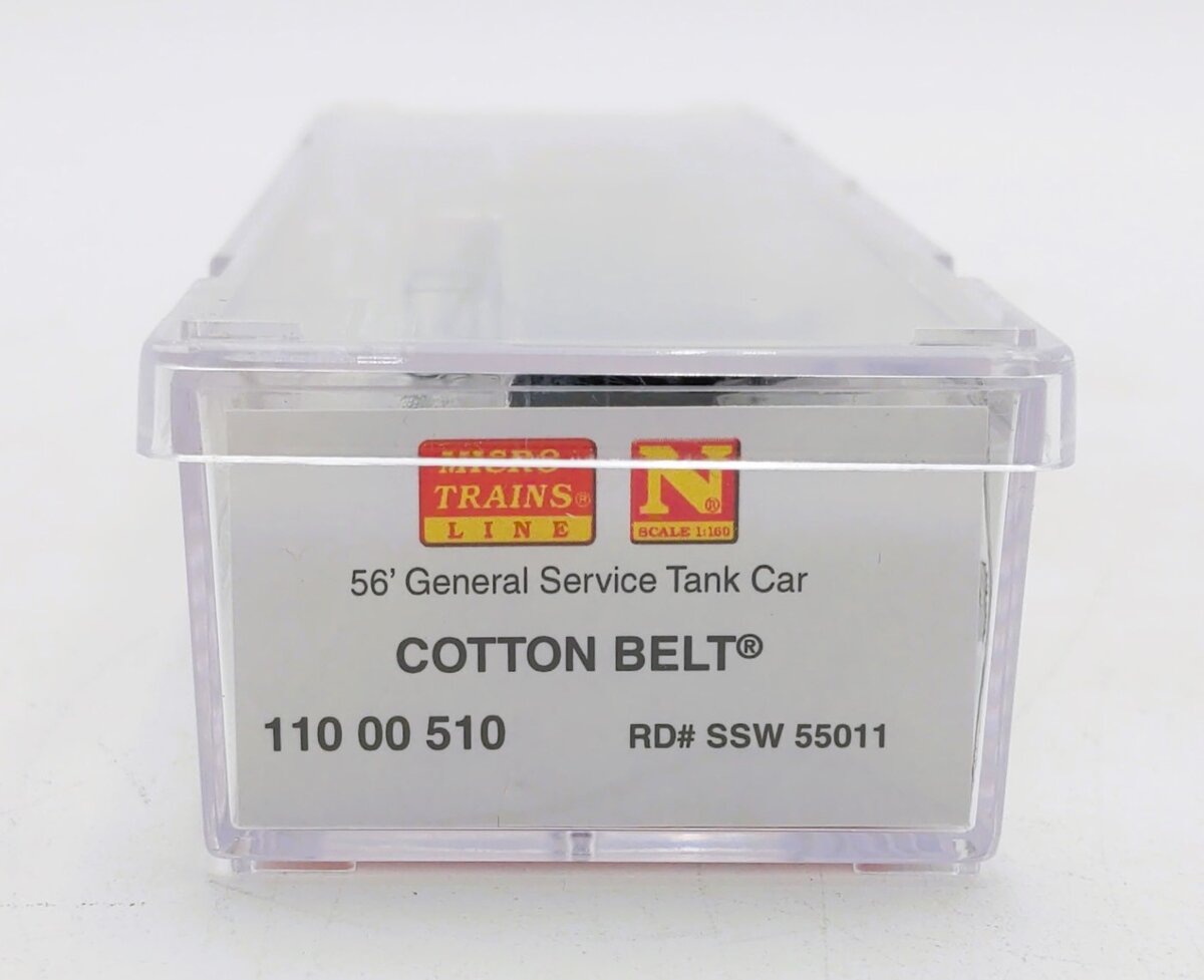 Micro-Trains 11000510 N Cotton Belt 56' General Service Tank Car #55011
