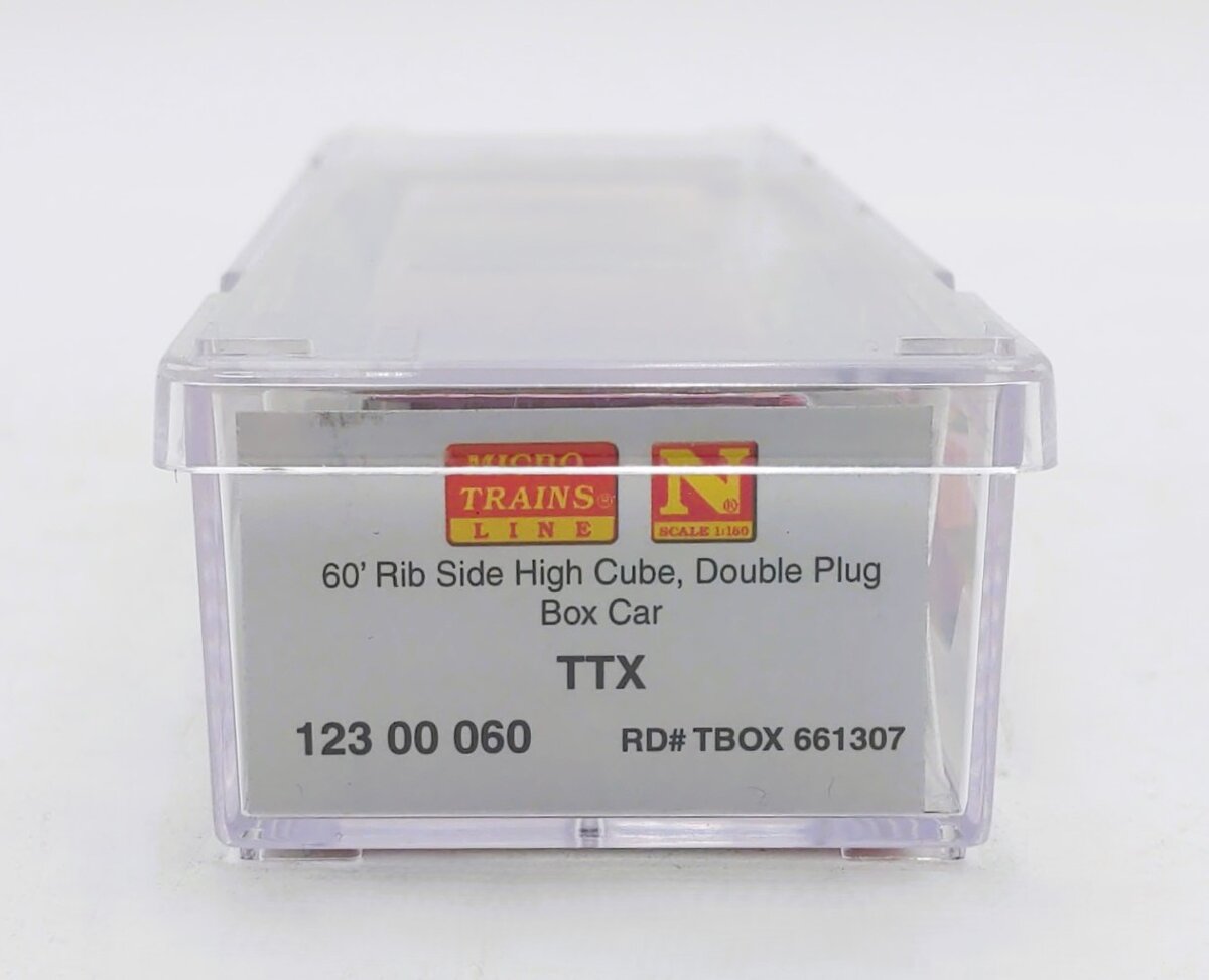 Micro-Trains 12300060 N TTX Breast Cancer Awareness 60' Hi-Cube Boxcar #661307