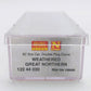 Micro-Trains 12244030 N GN Weathered 60' Double Plug Door Boxcar #139045