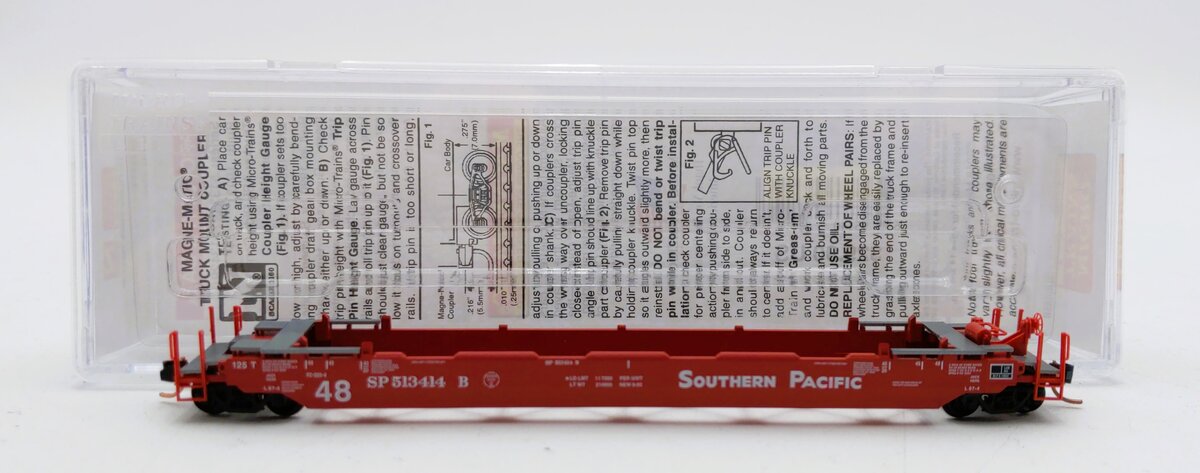 Micro-Trains 13500132 N Southern Pacific 70’ Husky Stack Well Car #513414B