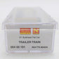 Micro-Trains 05400191 N TTX Trailer Train 61' Bulkhead Flatcar w/Load #804533