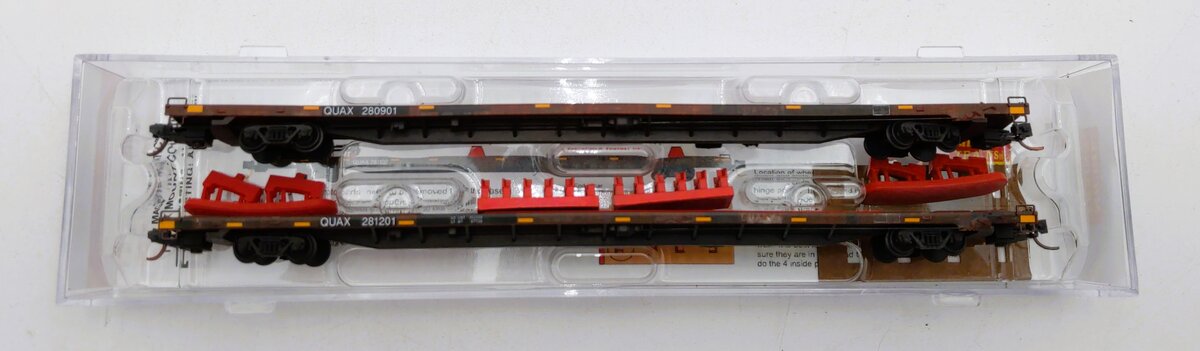 Micro-Trains 99305510 N QUAX 89' Flatcars