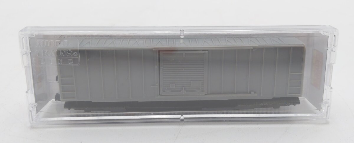 Micro-Trains 02500000 N Undecorated 50' Single Door Rib Side Boxcar
