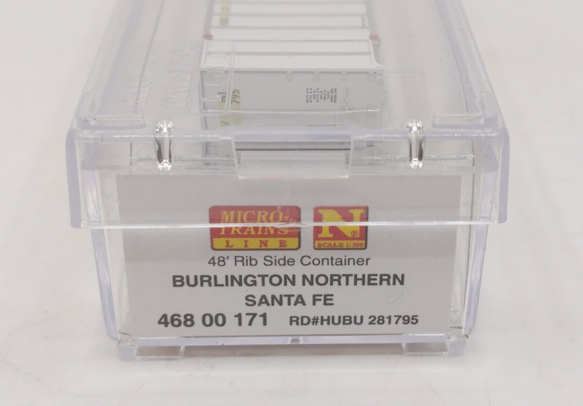 Micro-Trains 46800171 N BNSF 48' Rib Side Container #281795